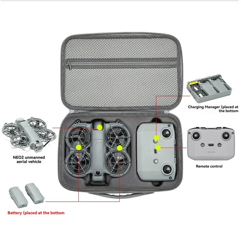 Beschermende opbergtas voor DJ - Drone Battery Case recensie en prijs