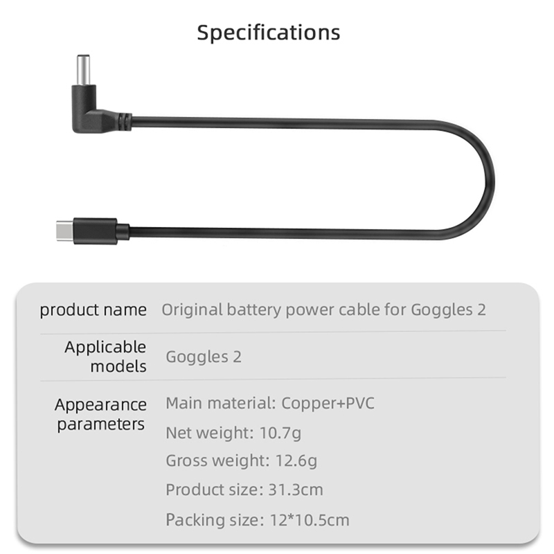 Originele Bril Batterij Kabel  - Drone Battery Case recensie en prijs